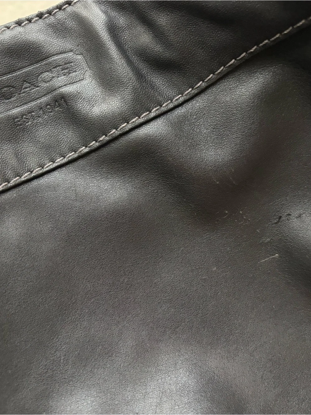 Coach soft black